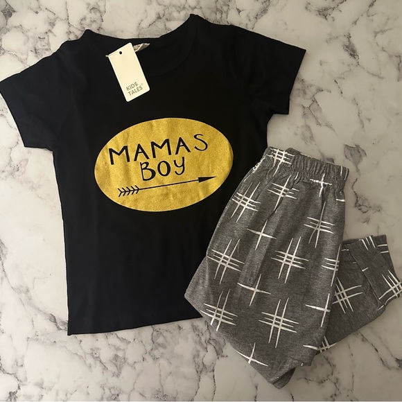 Tales - NWT “Mamas Boy” Two pc Set - Picture 1 of 2